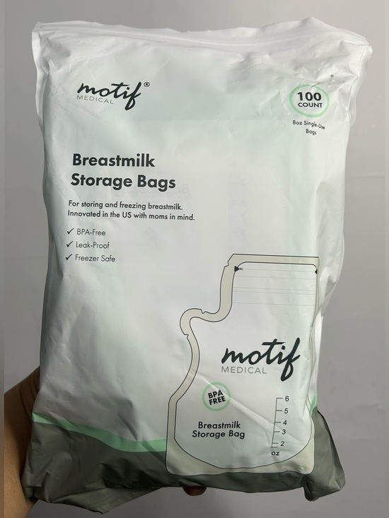 Motif Other - 5 for $25🔥Motif Breastmilk Storage Bags- 100 Count